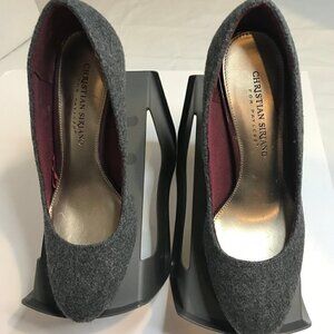 CHRISTAIN SIRIANO WOMENS FELT PUMPS SIZE 6.5